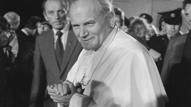 Pope John Paul II, Áras an Uachtaráin (1979)